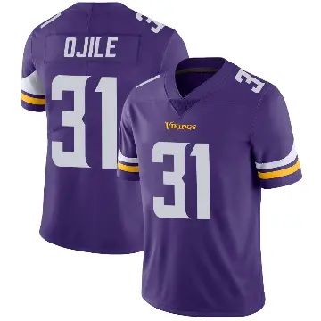 ＃31 Men's Zach Ojile Purple Limited Minnesota Vikings Team Color Vapor Untouchable Jersey
