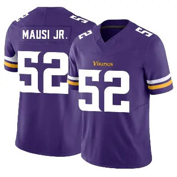 ＃52 Men's Dorian Mausi Jr. Purple Limited Minnesota Vikings Vapor F.U.S.E. Jersey