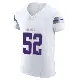 ＃52 Men's Dorian Mausi Jr. White Elite Minnesota Vikings Alternate Vapor F.U.S.E. Jersey
