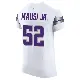 ＃52 Men's Dorian Mausi Jr. White Elite Minnesota Vikings Alternate Vapor F.U.S.E. Jersey