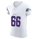 ＃66 Men's Jordon Scott White Elite Minnesota Vikings Alternate Vapor F.U.S.E. Jersey