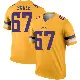 ＃67 Men's Justin Skule Gold Legend Minnesota Vikings Inverted Jersey