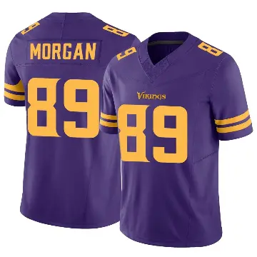 ＃89 Youth David Morgan Purple Limited Minnesota Vikings Alternate Vapor F.U.S.E. Jersey