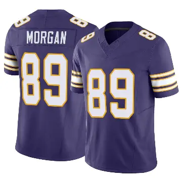 ＃89 Youth David Morgan Purple Limited Minnesota Vikings Classic Vapor F.U.S.E. Jersey